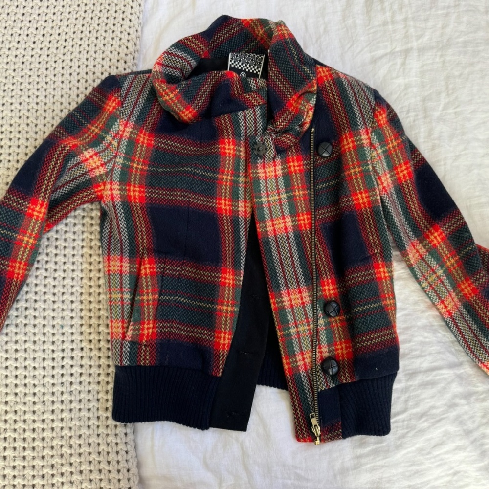 L.A.M.B plaid jacket